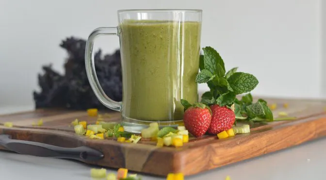 smoothie and juice